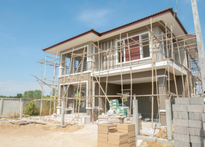 new house construction