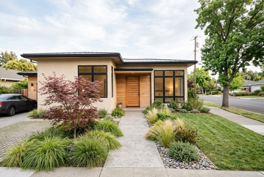 Renovated single-story contemporary home in Cupertino