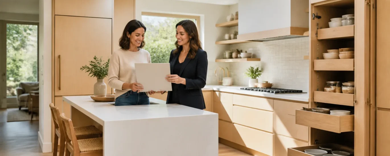 Making a San Mateo Dream Kitchen Design Work in a Small Footprint